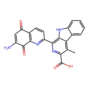 Lavendamycin structure