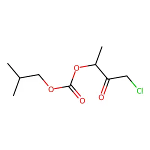 2-异丁基-3-氧代-4-氯-2-丁基碳酸酯 structure