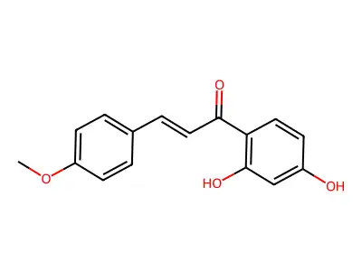 2a(2),4a(2)-Dihydroxy-4-methoxychalcone structure