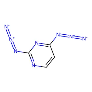 2,4-Diazidopyrimidine structure