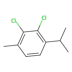 Benzene, 2,3-dichloro-1-methyl-4-(1-methylethyl)- structure