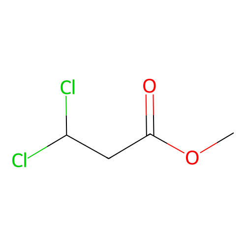 Methyl 3,3-dichloropropanoate structure