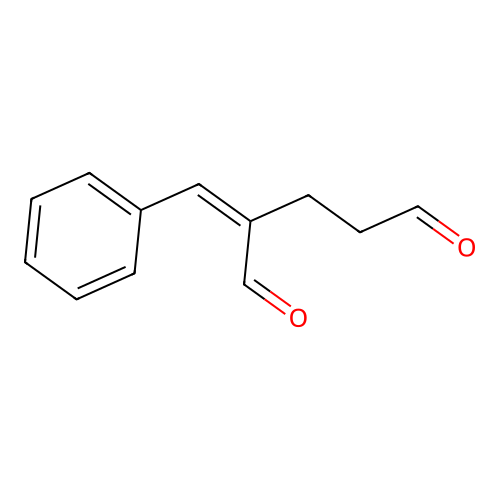 2-Benzylidenepentanedial structure