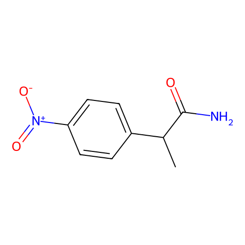 2-(4-Nitrophenyl)propanamide structure