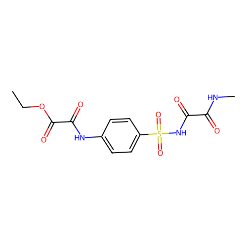 ((4-((( oxoaceticacidethylester structure