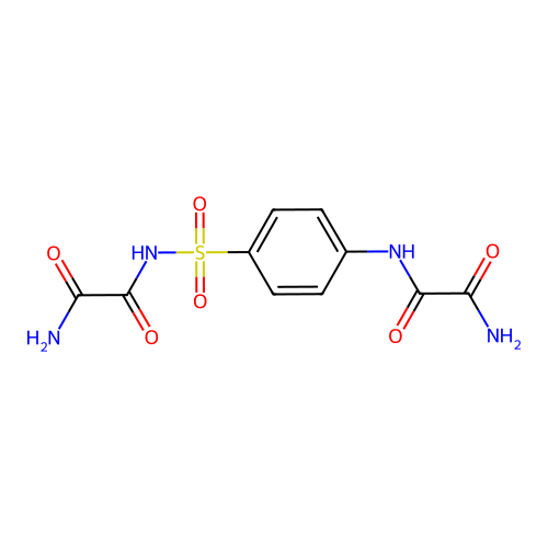 Ethanediamide, ((4-((aminooxoacetyl)amino)phenyl)sulfonyl)- structure