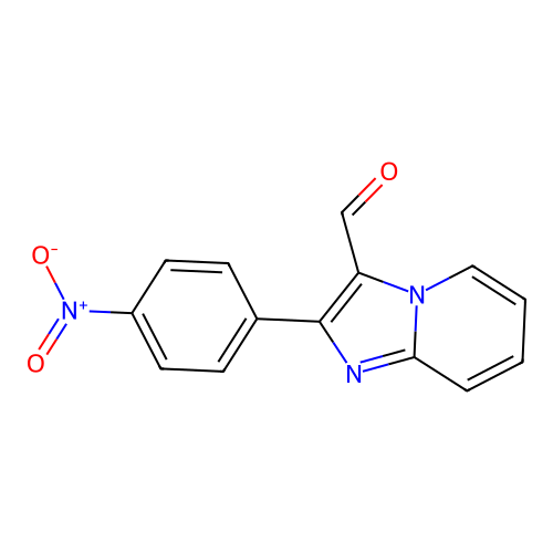 2-(4-Nitrophenyl)imidazo[1,2-a]pyridine-3-carbaldehyde structure