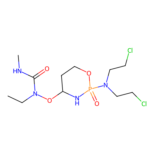 1-[[2-[bis(2-chloroethyl)amino]-2-oxo-1,3,2 structure