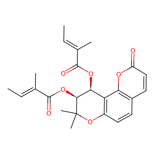 Praeruptorin D structure