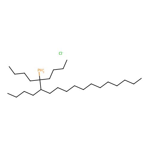 5,6-Dibutyloctadecan-5-ylphosphanium chloride structure