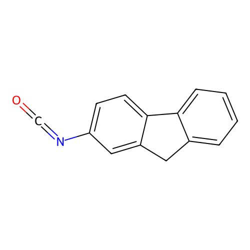 9H-Fluoren-2-yl isocyanate structure