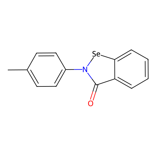 1,2-Benzisoselenazol-3(2H)-one, 2-(4-methylphenyl)- structure