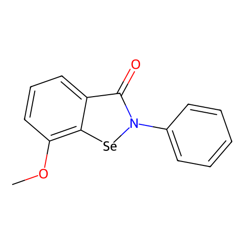 1,2-Benzisoselenazol-3(2H)-one, 7-methoxy-2-phenyl- structure