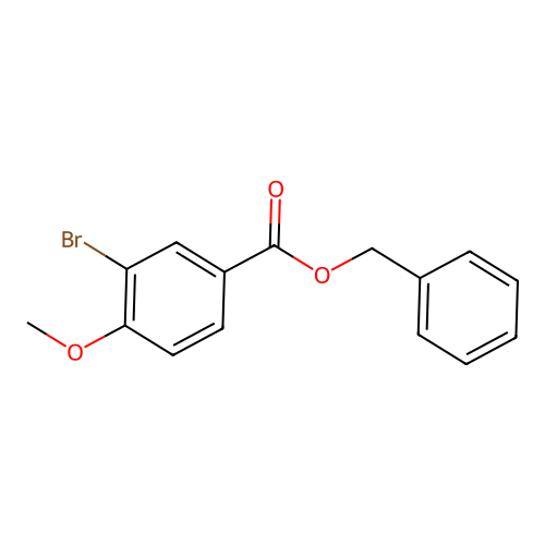 Benzyl 3-bromo-4-methoxybenzoate structure