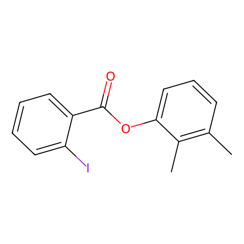 2,3-Dimethylphenyl 2-iodobenzoate structure
