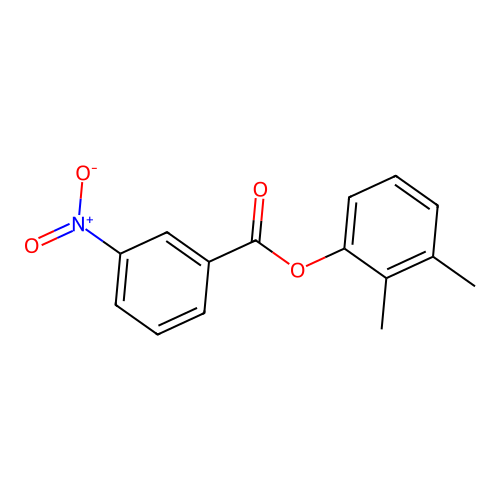 2,3-Dimethylphenyl 3-nitrobenzoate structure