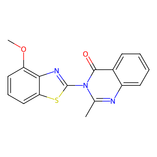 3-(4-Methoxy-1,3-benzothiazol-2-yl)-2-methyl-4(3H)-quinazolinone structure