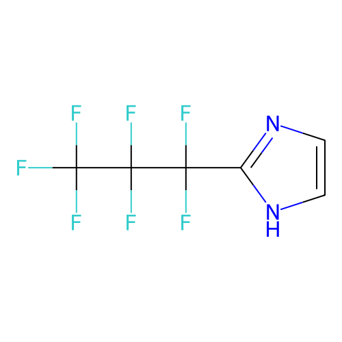 2-(Heptafluoropropyl)-1h-imidazole structure