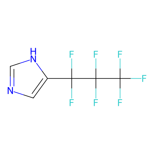 4-(1,1,2,2,3,3,3-Heptafluoropropyl)-1H-imidazole structure