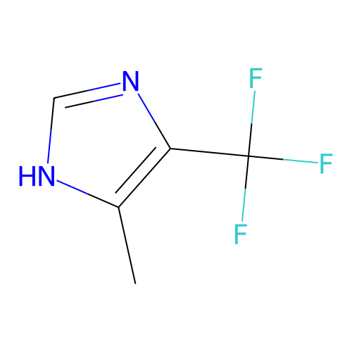 1H-Imidazole, 4-methyl-5-(trifluoromethyl)- structure