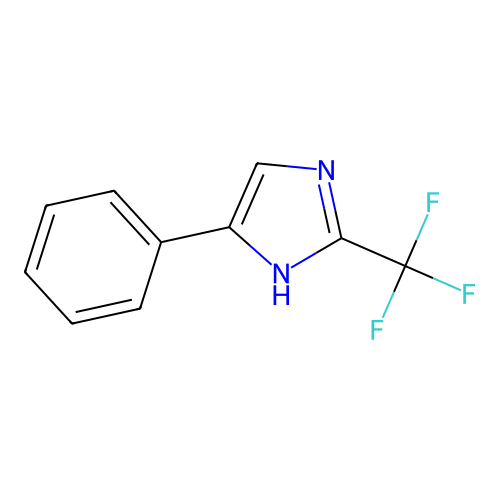 Imidazole, 2-trifluoromethyl-5-phenyl- structure