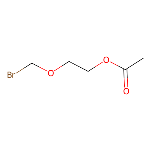 2-(Bromomethoxy)ethyl acetate structure