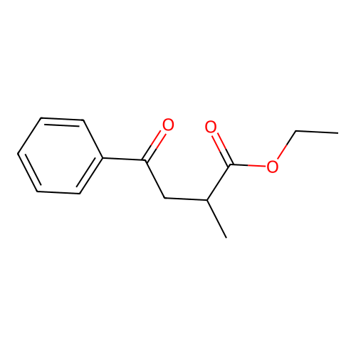 Benzenebutanoic acid, a-methyl-g-oxo-, ethyl ester structure