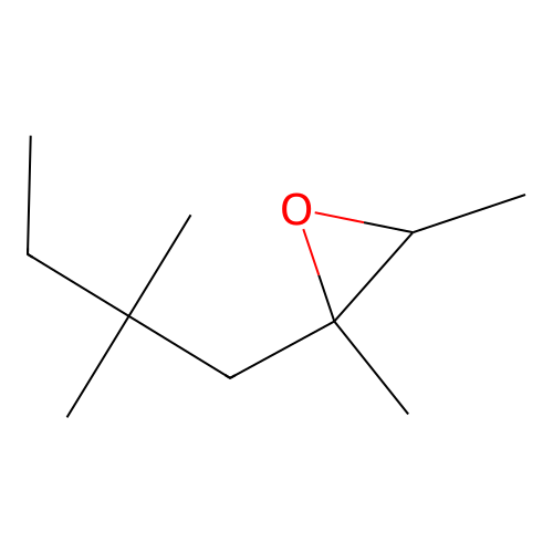 2-(2,2-Dimethylbutyl)-2,3-dimethyloxirane structure