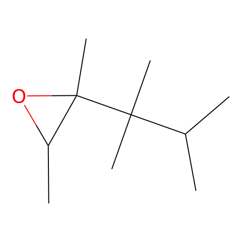 2,3-Dimethyl-2-(1,1,2-trimethylpropyl)oxirane structure