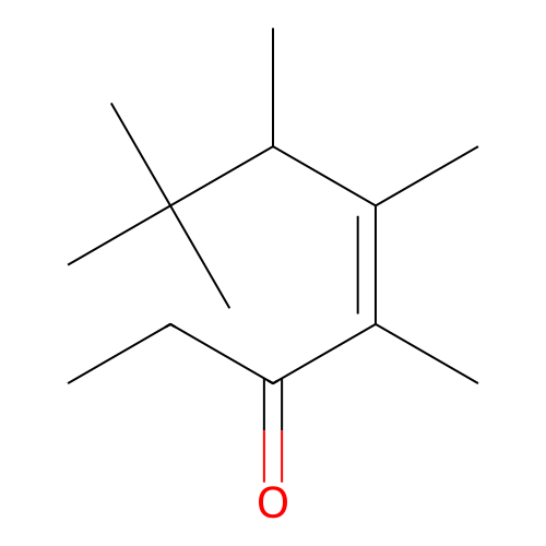 4,5,6,7,7-Pentamethyl-4-octen-3-one structure