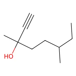 1-Octyn-3-ol, 3,6-dimethyl- structure
