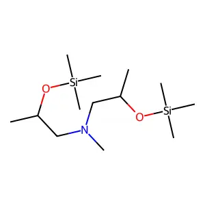 N,N-二((2-三甲基硅氧)丙基)甲胺 structure
