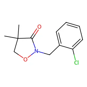 异恶草酮 structure