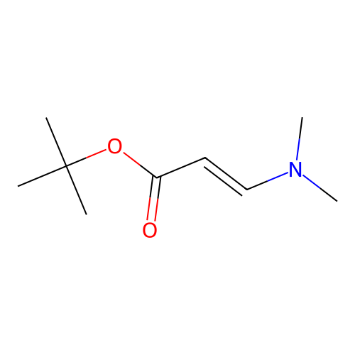 tert-Butyl 3-(Dimethylamino)acrylate structure