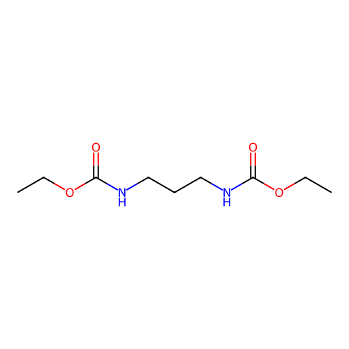 Propylene diurethane structure