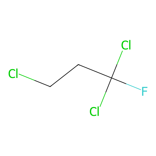 1,1,3-Trichloro-1-fluoropropane structure