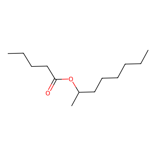 1-Methylheptyl pentanoate structure