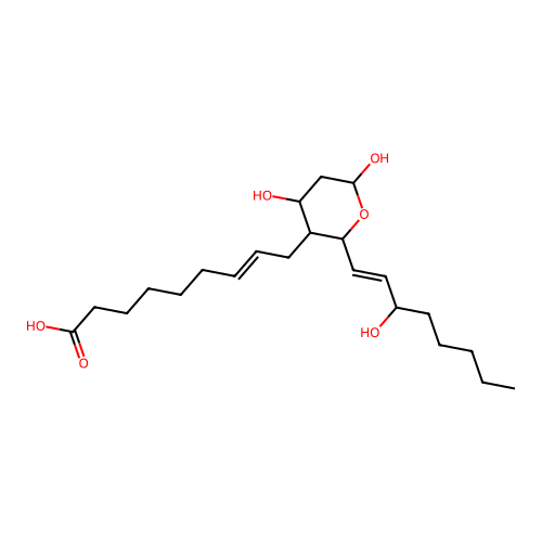 1a,1b-Dihomothromboxane B2 structure