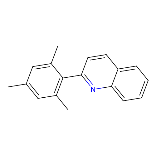 2-Mesitylquinoline structure