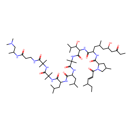 Leucinostatin A structure