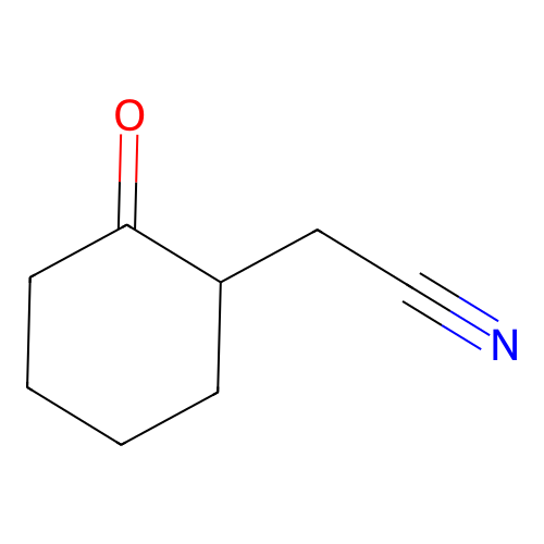 2-(2-Oxocyclohexyl)acetonitrile structure