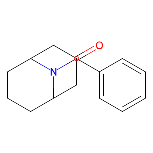 9-Benzyl-9-azabicyclo[3.3.1]nonan-3-one structure
