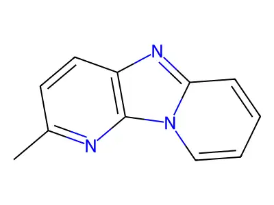 Dipyrido(1,2-a:3',2'-d)imidazole, 2-methyl- structure