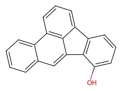 Benz(e)acephenanthrylen-7-ol structure