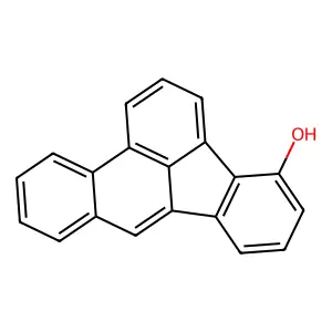 Benz(e)acephenanthrylen-4-ol structure