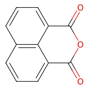 Naphthalic anhydride structure