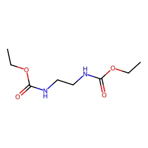 C,C'-Diethyl N,N'-1,2-ethanediylbis(carbamate) structure