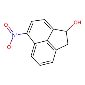1-Acenaphthylenol, 1,2-dihydro-6-nitro- structure