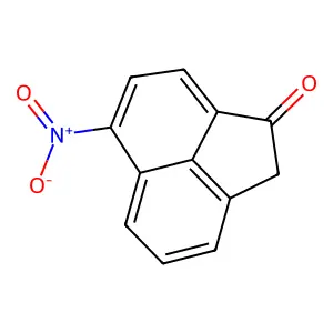 1-Acenaphthenone, 6-nitro- structure