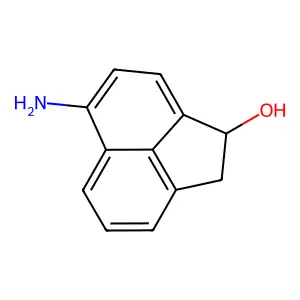 1-Acenaphthylenol, 1,2-dihydro-4-nitro- structure